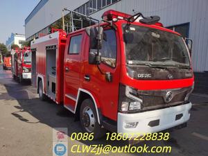 Nuevo Camión Cisterna de Agua Dongfeng DFAC 4x2 Diésel de 5 Toneladas, Camión de Bomberos con Capacidad de 5001-7000L y Transmisión Manual - Product Image 5