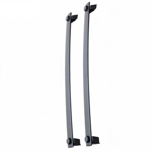 JOESHIER Black Aluminum Alloy 4x4 Roof <b>Top</b> Luggage Rack for Jeep Commander 2006-2010 With 75KG <b>Load</b> Capacity and Cross Bar - Product Image 3