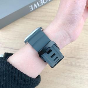 Forward Style Tough <span class=keywords><strong>Guy</strong></span> Correa de silicona deportiva con doble hebilla 46mm 49mm para Apple IWatch S11 10 9 Ultra 8 7 654 - Product Image 5