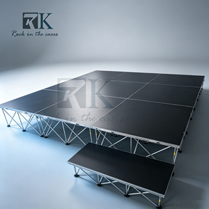 Scène pliante en aluminium sur mesure pour festivals de musique et concerts en plein air - Product Image 1