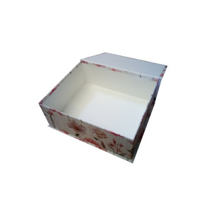 Scatola a Forma di Libro con Motivi Floreali in Polvere - Product Image 2