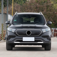 Bumper Depan Bekas Asli untuk Mercedes Benz EQB 243 260 350 Perakitan Dengan Grille Kipas Pendingin Body Kit Suku Cadang Mobil Ekspor