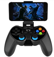 Control de Juego Inalámbrico PG-9157 con Bluetooth para Android/iOS/PC, Giroscopio de Seis Ejes y Botones Programables