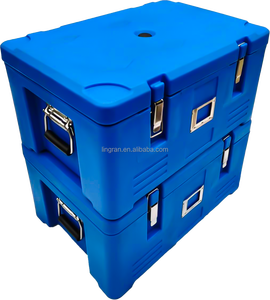 Contenitore Termico Multicomparto per Alimenti con Vaschette <span class=keywords><strong>in</strong></span> <span class=keywords><strong>Acciaio</strong></span> Inossidabile - Product Image 4