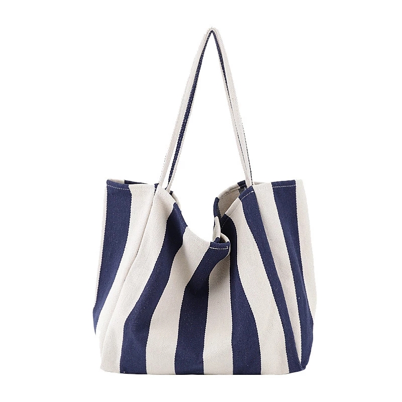 Customized Printed Blank Reusable Ecological Grocery Thick Cotton Canvas Tote Bag