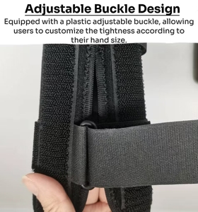 Muñequera ajustable para túnel carpiano con soporte de placa de aluminio para alivio del dolor de mano <span class=keywords><strong>derecha</strong></span> o izquierda, <span class=keywords><strong>artritis</strong></span>, tendinitis, esguinces - Product Image 4