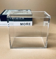 DAYU DY1105 Boîtier en acrylique sur mesure avec logo pour ETB et Booster Box avec couvercle magnétique