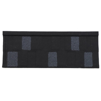 Tuiles de toiture métalliques modernes Milano de haute qualité, revêtues de pierres naturelles de 0,40 mm, isolation acoustique