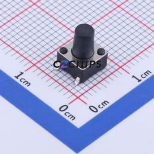 GT-TC089A-H085-L1 Tactile Switch SMD-4P,6x6mm Switch Single Pole Single Throw Round Button 1.6N Vertical Mount - Product Image 1
