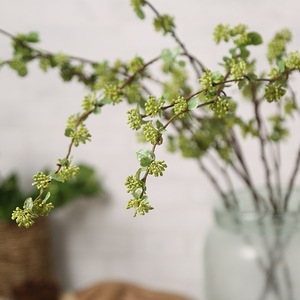 Natural Shape Long Stem Artificial Milan Fruit Branches Faux Berry <strong>Twigs</strong> <strong>for</strong> Home Vase Floral Arrangement Living Room <strong>Decor</strong> - Product Image 3