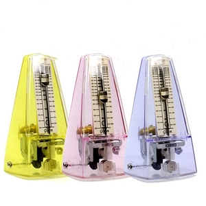 <span class=keywords><strong>Metronomo</strong></span> Meccanico Trasparente GLEAM di Alta Qualità per Chitarra, Pianoforte, Violino e Batteria - Product Image 1