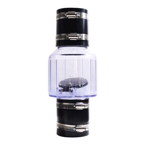 <span class=keywords><strong>Clapet</strong></span> anti-retour silencieux pour pompe à eaux usées ou à puisard PumpSpy, <span class=keywords><strong>clapet</strong></span> anti-retour de 2 pouces, pinces en acier inoxydable adaptées à un écart de 7 à 1/4 pouces en <span class=keywords><strong>PVC</strong></span> Schedule <span class=keywords><strong>40</strong></span> de 2 pouces - Product Image 1