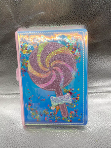 Quaderno A5 con copertina rigida in pelle, motivo Sole, Arcobaleno e Nuvole, con cucitura a filo, per appunti di studio di ragazzi e ragazze, utilizzabile come agenda/organizer. - Product Image 3