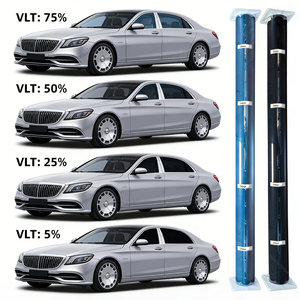 Film de protection solaire transparent pour vitres de <span class=keywords><strong>voiture</strong></span> - Film teinté anti-UV - Product Image 1