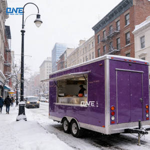 Fabrication de camions de restauration, chariots de restauration, BBQ, pizza, hamburgers, glaces, café, fourgonnettes personnalisées, friteuses, remorques de restauration à <span class=keywords><strong>vendre</strong></span> - Product Image 2