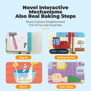 Nouvelle version Hairun Sunshine série d'illumination sociale livre occupé pop-up <span class=keywords><strong>pour</strong></span> les enfants apprentissage précoce image interactive <span class=keywords><strong>anglais</strong></span> - Product Image 6