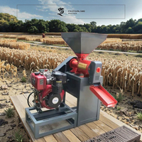 Vente directe d'usine Fraiseuse à riz Broyeur à riz frais Processeur de décorticage et décorticage Machine à magasin de riz
