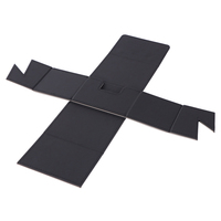 Costume Deux Couches Avec Tiroir Flip Cuir Premium PU Deck Box Coffrets Cadeaux En Gros