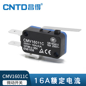 สวิตช์จำกัดขนาดเล็ก CMV16011C ของ CNTD Changde Electric แบบรีเซ็ตตัวเอง 16A ด้ามยาว 250 ประเภท ขั้วต่อทำจากพลาสติก - Product Image 6