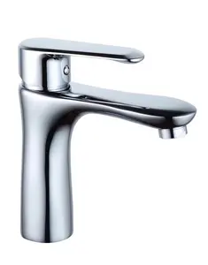 YLB0140 Venta caliente chapado en cromo baño grifo mezclador de agua caliente y fría mezclador de lavabo grifo