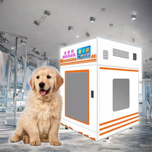 Equipo DE ASEO automático ecológico de lujo para mascotas, lavadora duradera de autoservicio para perros, baño de plástico sostenible para mascotas en piscina - Product Image 1