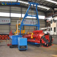 Amphibious Cutter Suction Dredger Bateaux Excavatrices à vendre