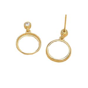 ที่ใส่เครื่องประดับเงินแท้ S925 รุ่นเรียบง่าย Queen Mabei ขนาด 13.7 มม. ประดับเพชรคิวบิกเซอร์โคเนีย รุ่น 5503 12 ช่องใส่เครื่องประดับ DIY สำหรับใส่ในกระเป๋า - Product Image 4