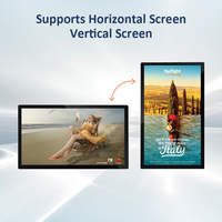 Modèles LCD 27 et 32 pouces de qualité commerciale pour la publicité intérieure affiche une tablette Android murale haute résolution