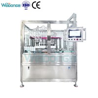 Machine de remplissage automatique avancée d'aérosol de Bag-On-Valve pour les produits chimiques alimentaires de cosmétiques