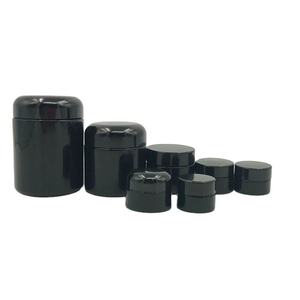 Commercio all'ingrosso Mir su barattolo di vetro 250ml 500ml nero Uv alto rotondo violetto a prova di odore bocca larga stoccaggio barattoli di vetro Stash - Product Image 2