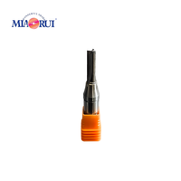 Miaorui mesin pemotong baja Tungsten, pisau lurus slot tiga pisau, alat pertukangan CNC TCT karbida 1/2*8*25