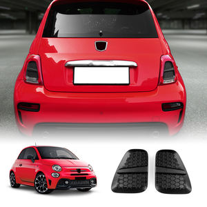 Cache de protection de feu arrière en ABS pour <span class=keywords><strong>Abarth</strong></span> 595 695 595C 695C <span class=keywords><strong>Fiat</strong></span> <span class=keywords><strong>500</strong></span> 500C 2016 2017 <span class=keywords><strong>2018</strong></span> 2019 2020 2021 2022 2023 2024 - Product Image 4