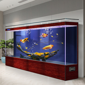 <span class=keywords><strong>Aquarium</strong></span> en verre ultra-clair sur mesure de grande taille, 200 à 300 gallons, <span class=keywords><strong>aquarium</strong></span> de luxe pour salon avec fonction de nettoyage facile - Product Image 4