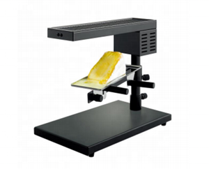 Poêle à <span class=keywords><strong>raclette</strong></span> électrique 600W avec plateau à fromage en acier inoxydable - Product Image 2