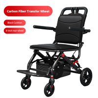 Accueil Personnes âgées Handcart pliable aide à la mobilité caddie quatre roues équipement de soins pour personnes âgées