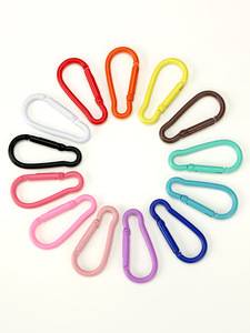 Mosquetón n. ° 5 en forma de calabaza, aleación de aluminio pintada de Color, ajuste Manual, botella de agua de Metal, gancho para llave, accesorios de joyería - Product Image 2