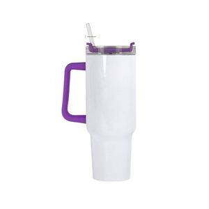 Vaso Térmico de Acero Inoxidable de Gran Capacidad (40 oz) para Viajes y Aventuras, Sublimable, en Blanco, de Alta Calidad y en Oferta - Product Image 1