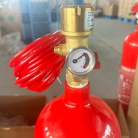 FM200 tabung jejak api otomatis, Pemadam jejak api bubuk kimia kering otomatis 12kg sistem FM200