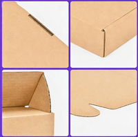 Boîtes Express en Carton Ondulé Extra-Résistantes Écologiques, Cartons d'Expédition pour le Commerce Électronique, Boîtes en Papier Personnalisables par le Fabricant