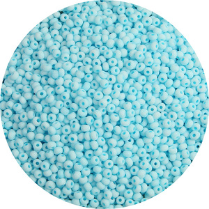 Hot Trend Pony <strong>Beads</strong> <strong>Black</strong> Matte Opaque Round 20G Package 3mm Glass Seed <strong>Beads</strong> - Product Image 4