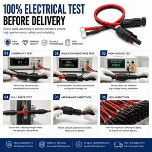 Câble de raccordement pour rack de batterie de stockage d'énergie (ESS) en cuivre étamé haute tension IP67, faisceau de câbles pour conteneur d'interconnexion - Product Image 4