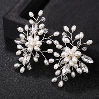 Fourniture exclusive transfrontalière : Charme de sabot fait main en perles et strass, style mode mariée européenne et américaine, 2,5-3,5 cm SF XK005