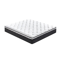Matelas Compressé Style Hôtelier Luxe Mousse à Mémoire de Forme Ressorts Ensachés Individuellement Usage Chambre Épaisseur 30cm Vacances
