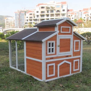 En bois conceptions de maison de poulet coop <span class=keywords><strong>poule</strong></span> clapier maison d'animal familier avec la grande course - Product Image 1
