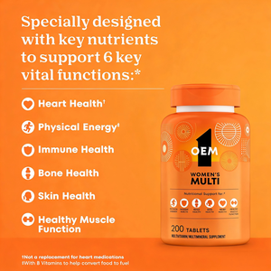 OEM ODM Comprimés Multi-Vitamines pour Femmes 200 unités avec Vitamine D3, B12, Fer, Calcium, Magnésium, Zinc, à prendre une fois par jour - Product Image 2