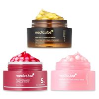 Crème en Capsules medicube Trio TXA + Niacinamide Vitamine C Intense et ADN de Saumon PDRN – Hydratante et Unifiante pour le Teint