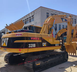 Pelle d'occasion Caterpillar CAT320B 20 tonnes fabriquée au Japon importée avec emballage d'origine en bon état - Product Image 2