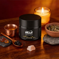 Résine de Shilajit Pur de l'Himalaya 30g, Pommade Minérale Naturelle à l'Acide Fulvique, Soutien Énergétique et Immunitaire pour Adultes, Emballage Personnalisé OEM
