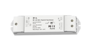 S1-L rf2.4g 240V 2A 0-10V không dây LED Dimmer chuyển đổi điều khiển AC TRIAC Dimmer với Push & Phase-cut Tính năng 240V 2A - Product Image 4