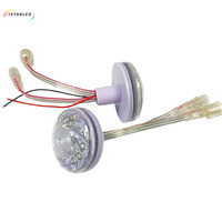 Rueda de la Fortuna Plana para Exteriores, 24 V, 60 mm, Ucs2903, 16 LED, Luces LED Cabochon E14 para Atracciones de Parque de Diversiones, Luces Turbo Completas
